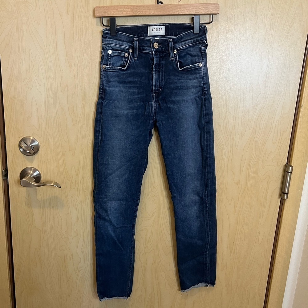 Agolde Sophie crop jeans